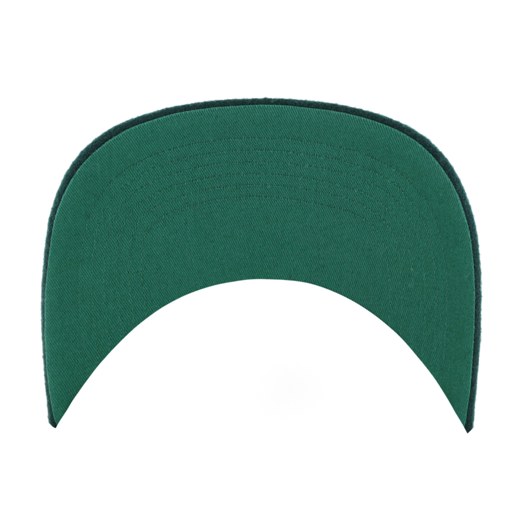 PETRONI FOODS x 47 - WOOL FLAT BRIM HAT - GREEN / GREEN